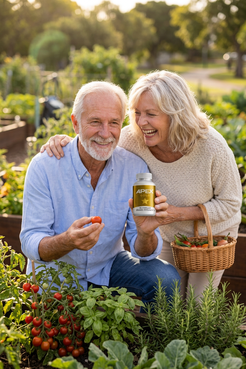 Mature couple enjoying an active day outdoors