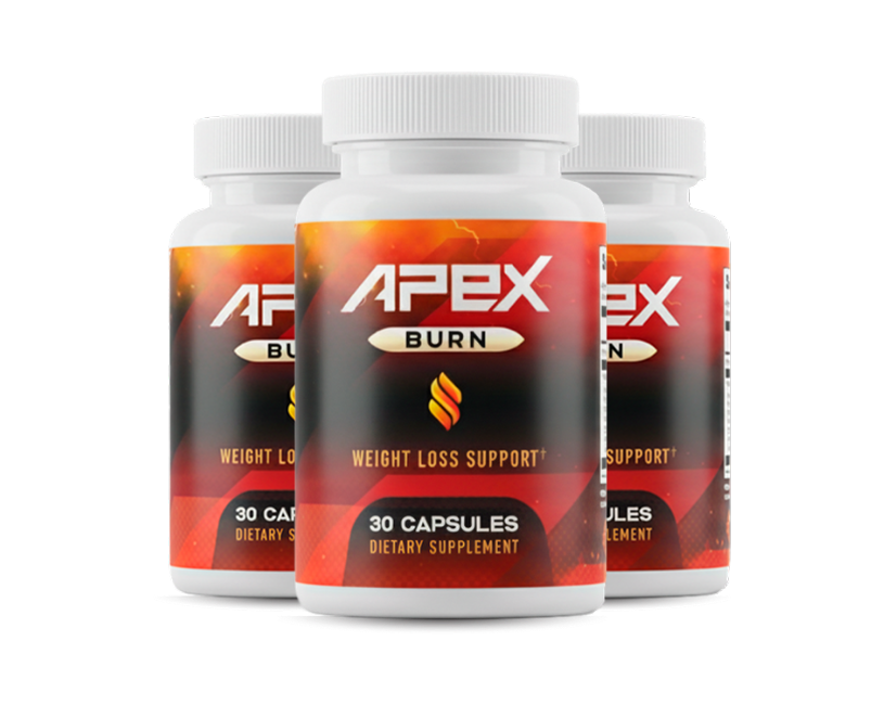 Three bottles of Apex Burn